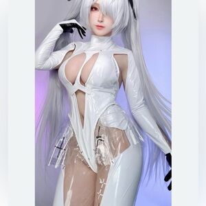 Cosplay Costume Goddess of Victory Nikke Jumpsuit and wig
